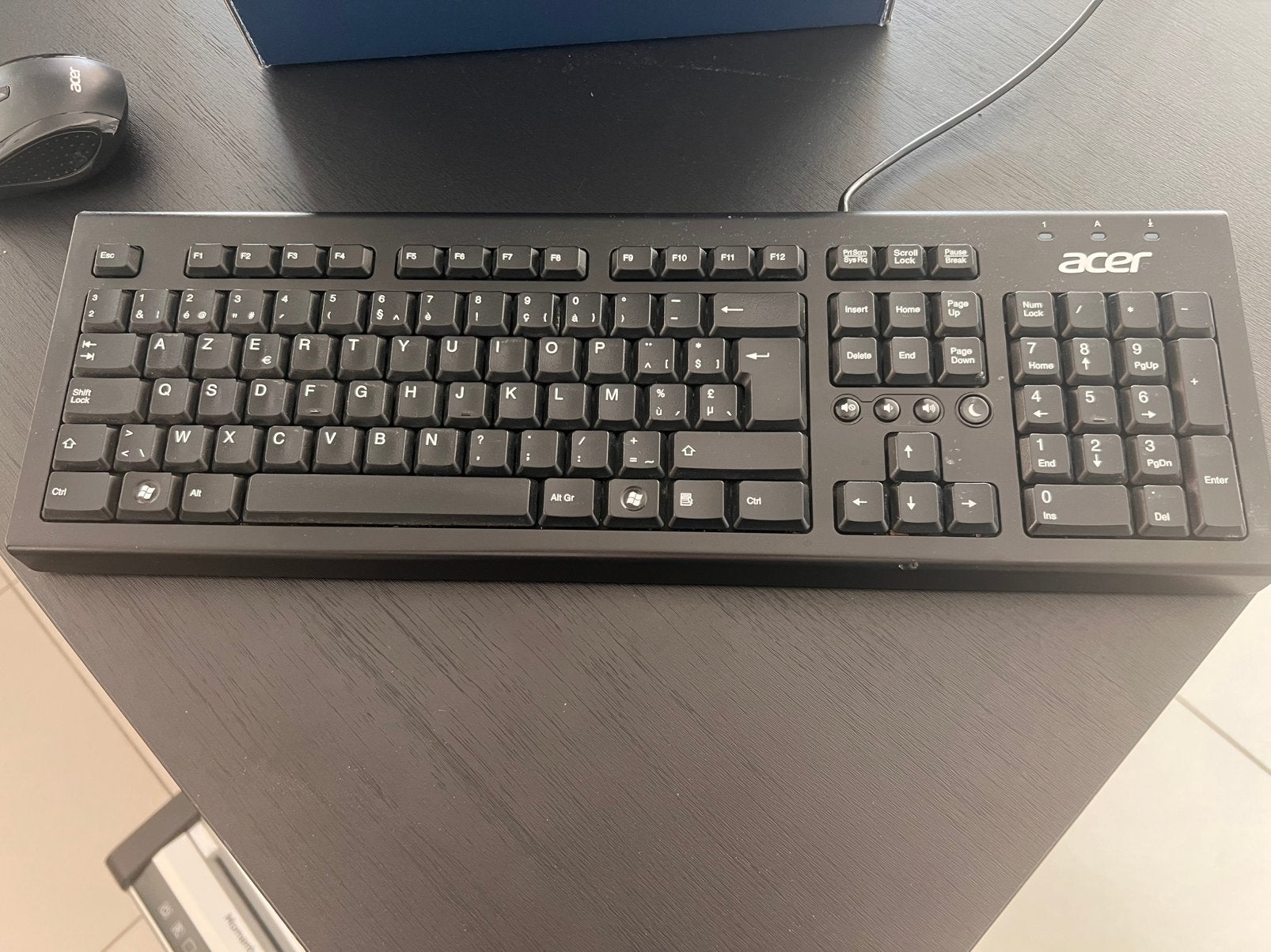 Toetsenbord Acer, Computers en Software, Toetsenborden, Ophalen, Azerty, Zo goed als nieuw