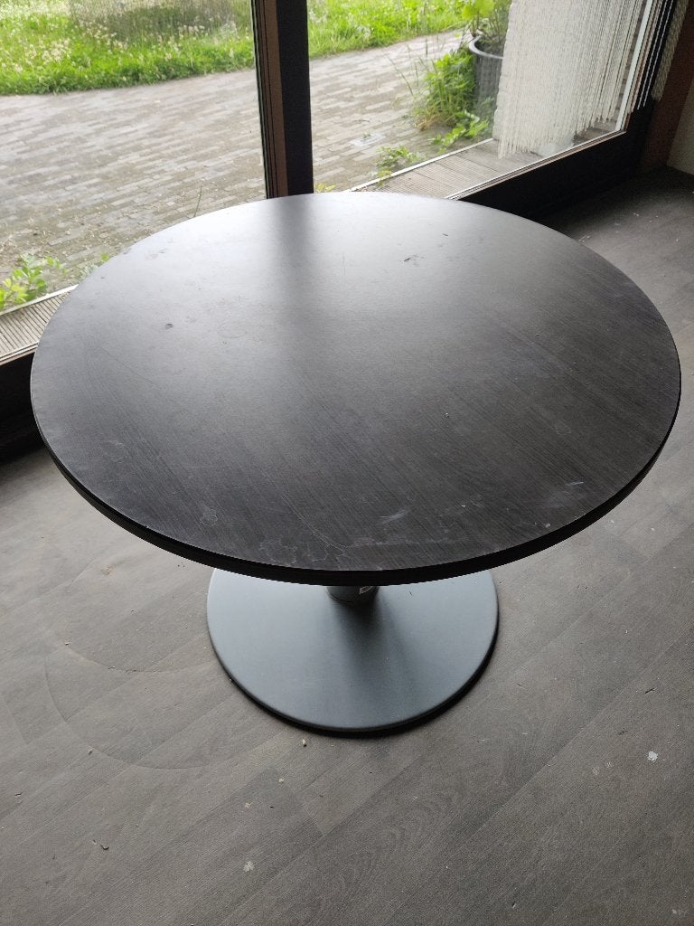ronde tafel diameter 1m, Ophalen, Zo goed als nieuw, Rond