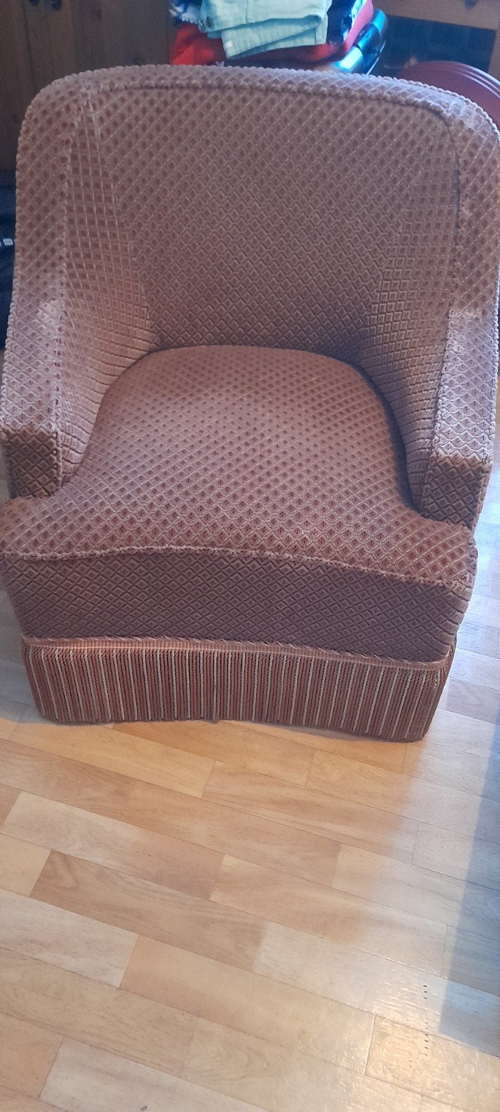 ENSEMBLE FAUTEUIL CLUB VINTAGE