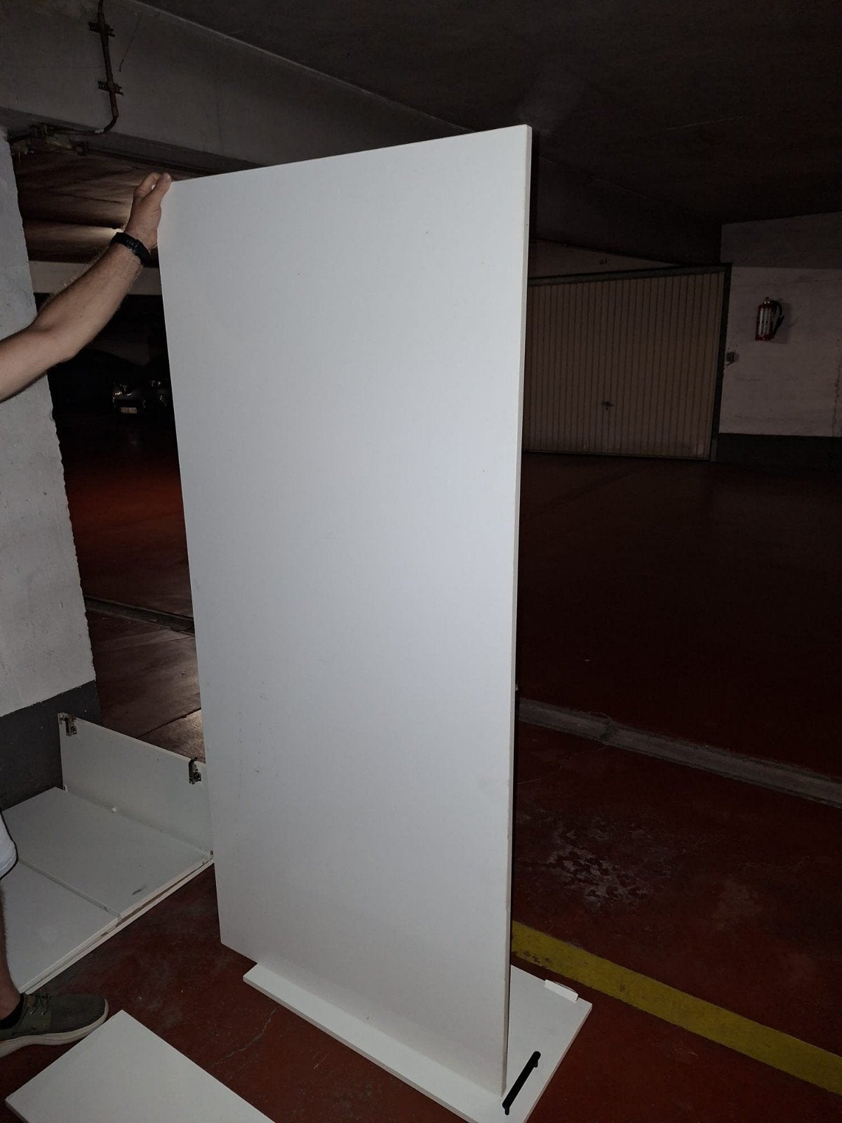 wit composiet werkblad/tafel, Huis en Inrichting, Ophalen, Zo goed als nieuw, Wit