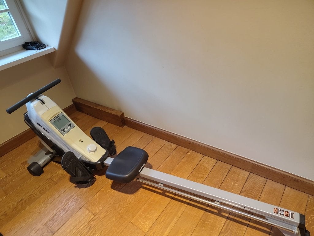 Kettler Coach M roeitrainer – zeer mooie staat, Sport en Fitness, Ophalen, Gebruikt, Aluminium, Roeitrainer