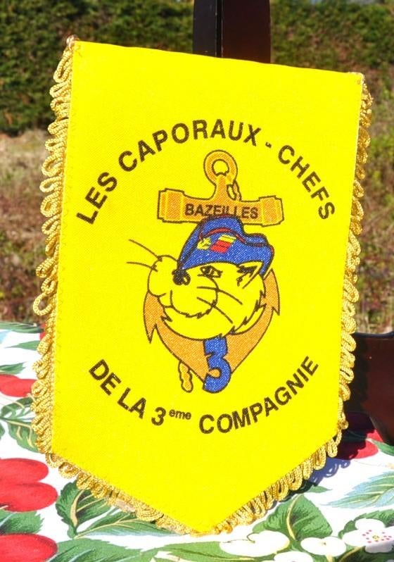 fagnion bazeilles les caporaux chefs 3eme compagnie, Enlèvement ou Envoi, Marine, Drapeau ou Bannière