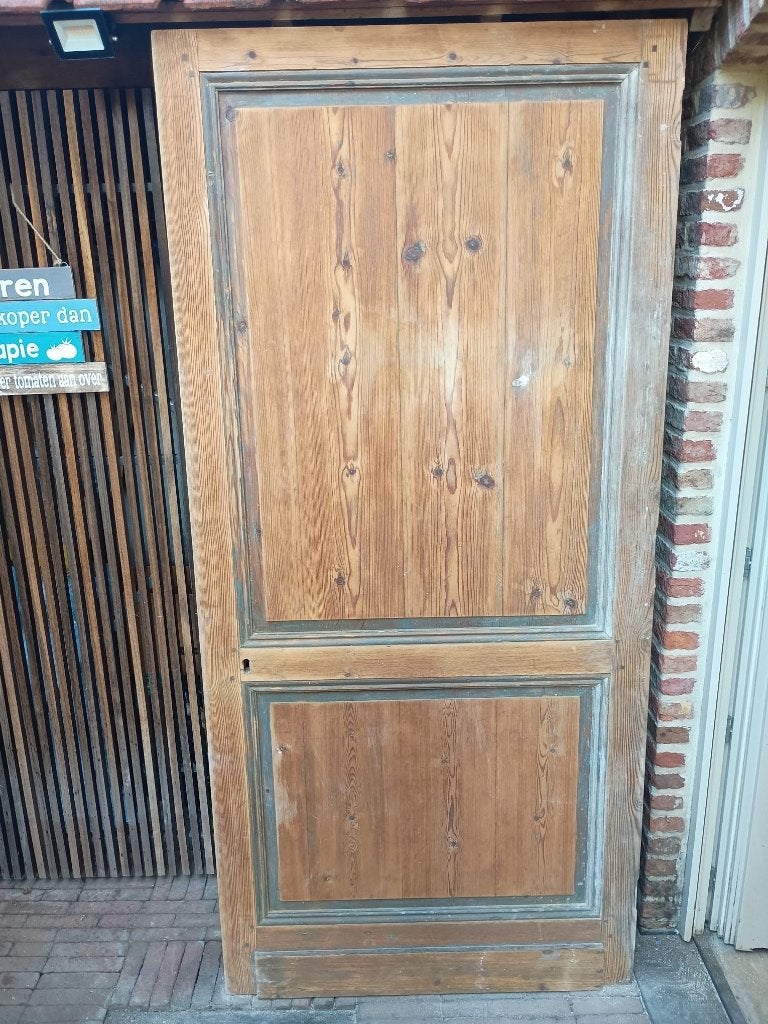 Oude deur, Ophalen