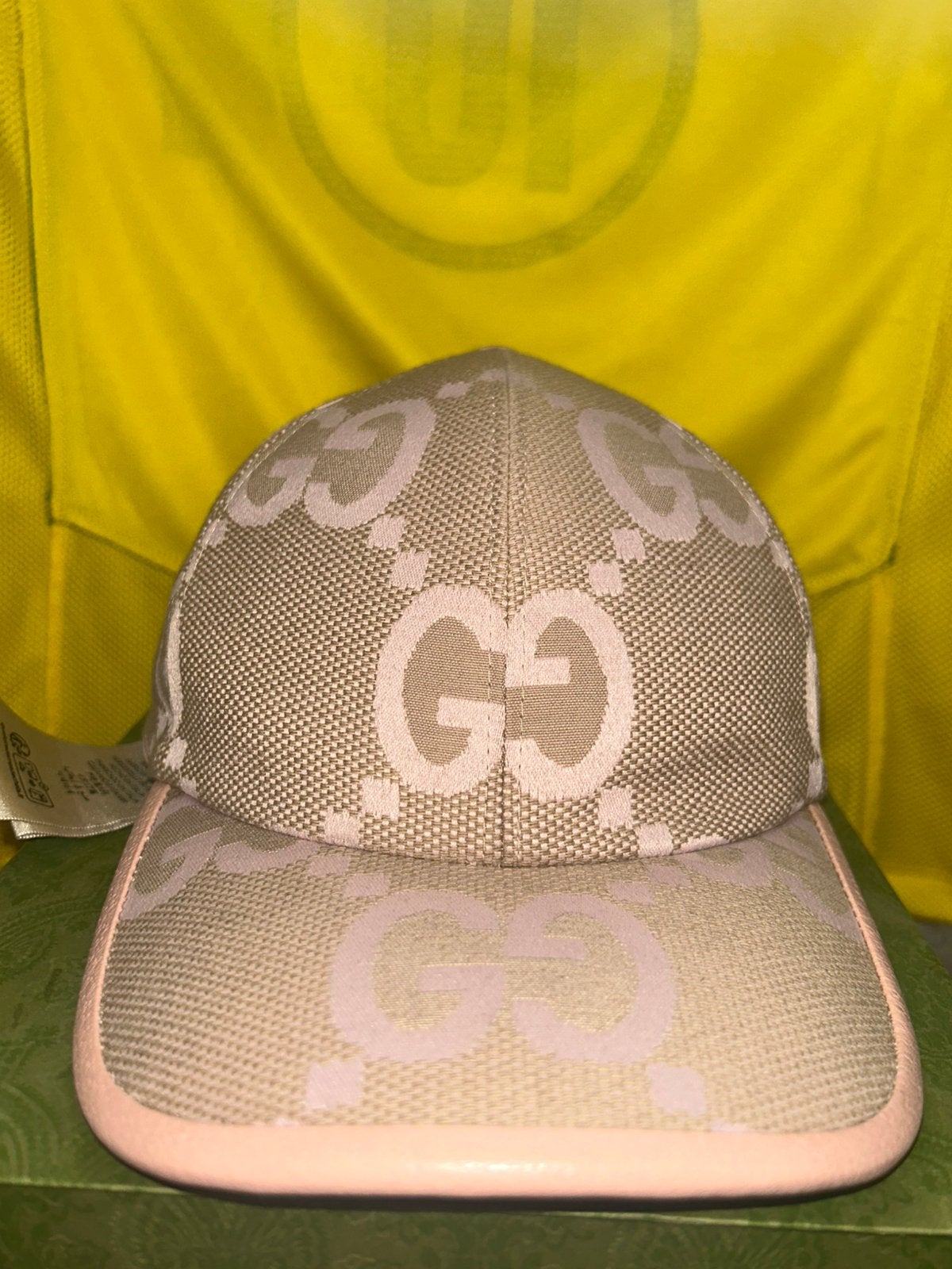 Casquette Gucci Jumbo rose, Vêtements | Hommes, Enlèvement ou Envoi, Porté, Casquette
