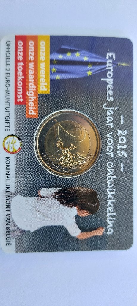 Coincard 2€, Ophalen of Verzenden, Metaal, Losse munt