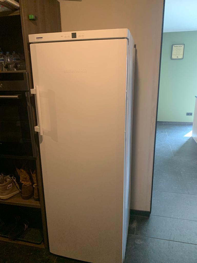 Diepvries Liebherr, Elektronische apparatuur, Vriezers en Diepvrieskisten, 160 cm of meer, Zo goed als nieuw, Ophalen, Vrieskast