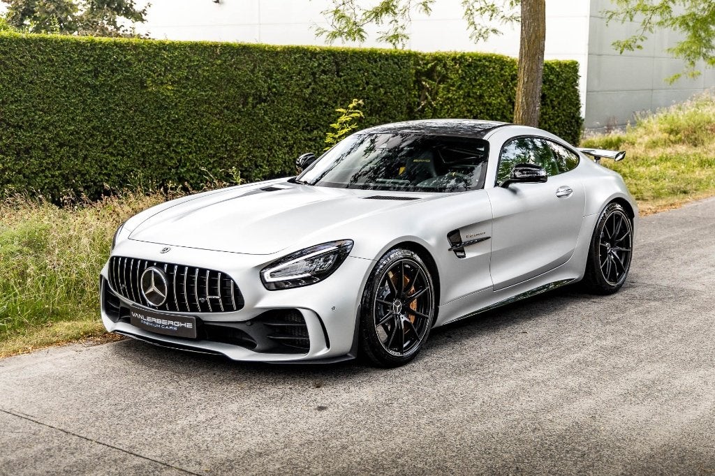 Mercedes AMG GT R * Track Pack * Ceramic Brakes * Carbon *, Autos, Mercedes-Benz, Cuir, Argent ou Gris, Achat, 430 kW