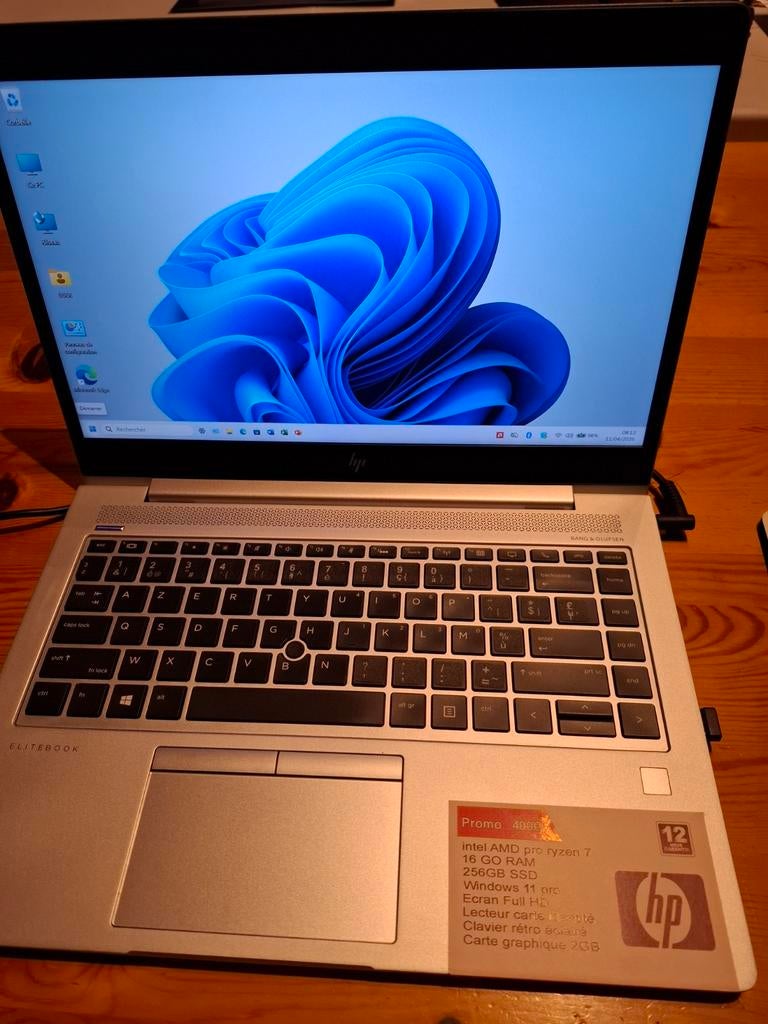 pc portable  HP, Azerty, SSD