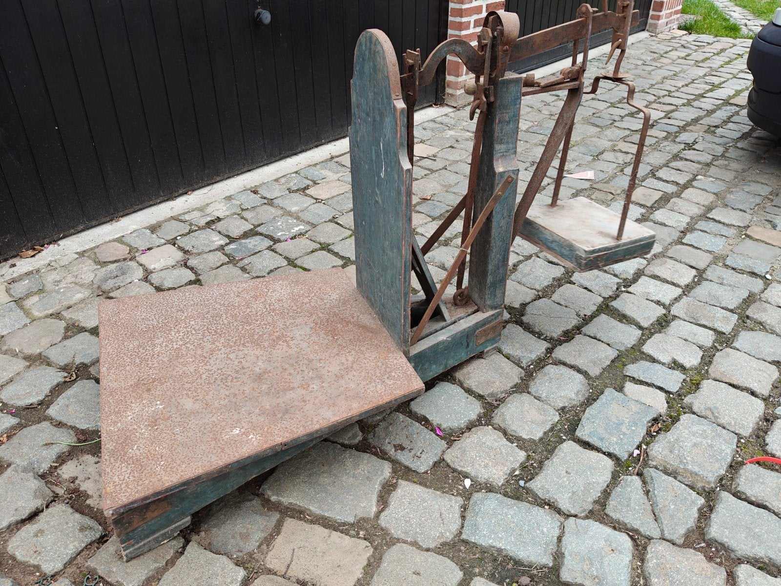 bascule, Enlèvement