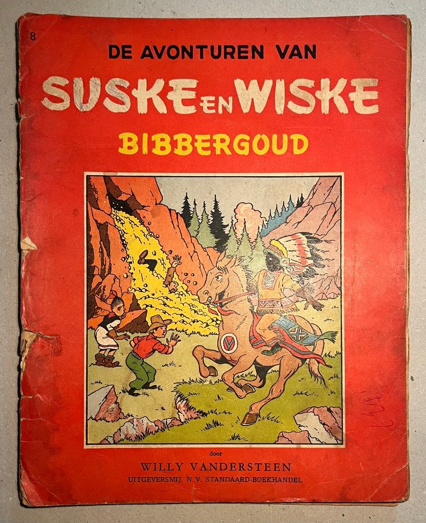 SUSKE EN WISKE - BIBBERGOUD, Ophalen, Gelezen