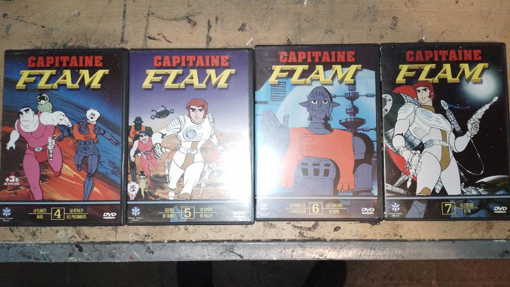 Coffret 7 DVD Capitaine flam, Collections, Enlèvement