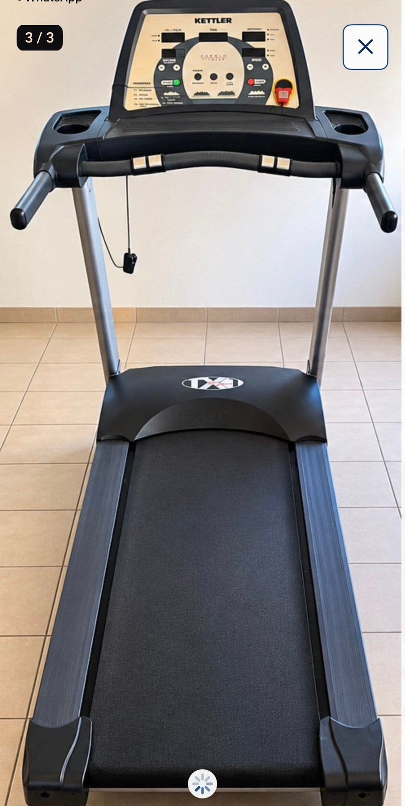 Ketler loopband, Enlèvement, Comme neuf, Tapis roulant