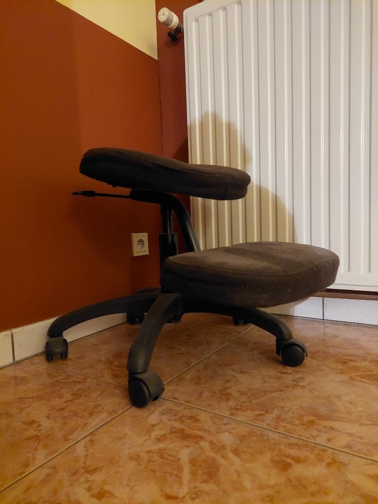 Fauteuil ergonomique pour genoux, Comme neuf, Brun, Enlèvement, Chaise de bureau