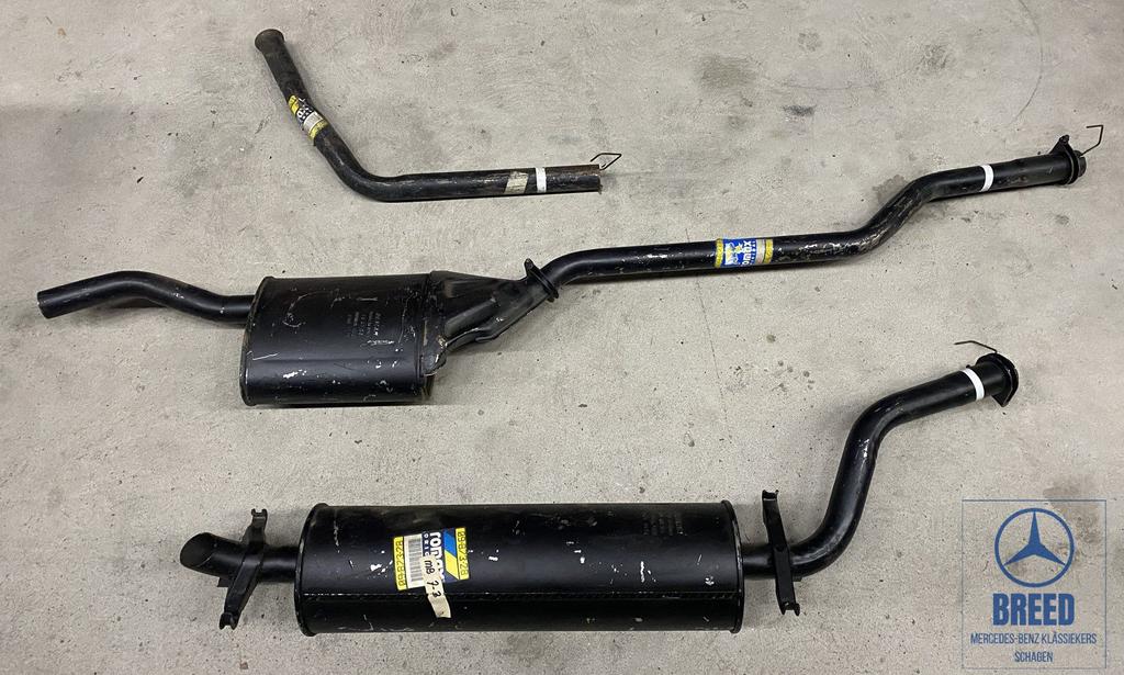 NOS complete uitlaat voor Mercedes-Benz W123 sedan diesel, Neuf, -, Enlèvement, -