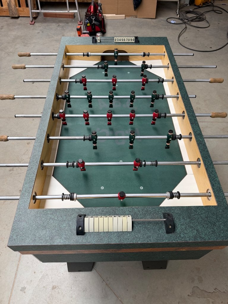 Professionele tafelvoetbal, Enlèvement, Comme neuf