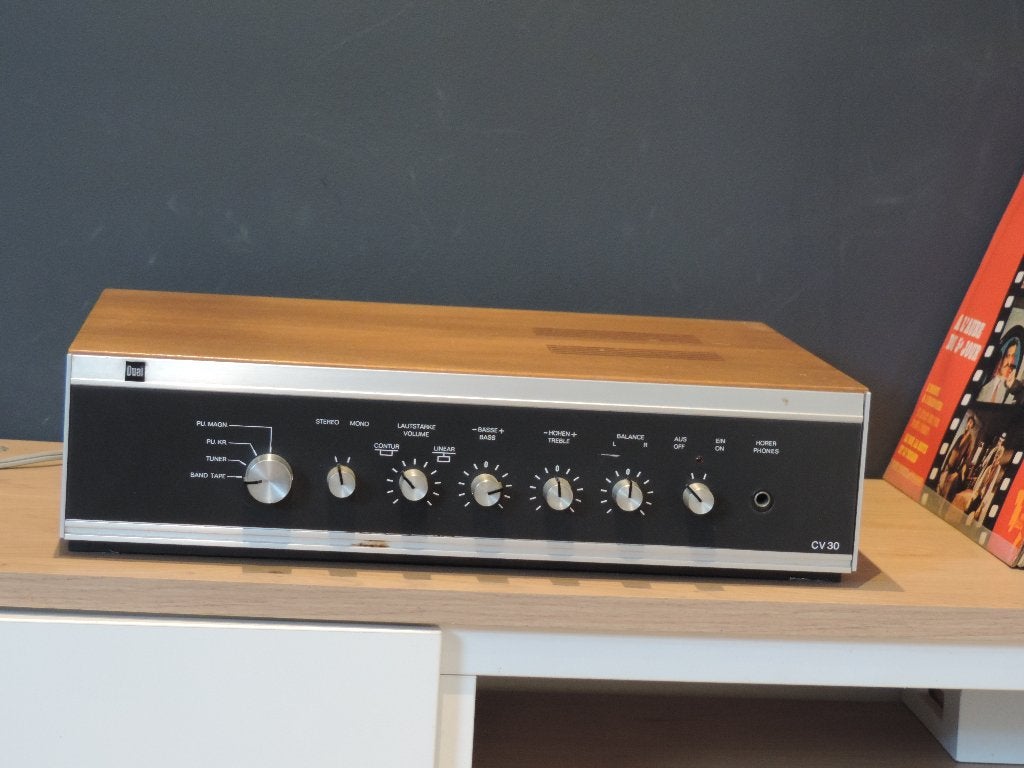 Ampli Hifi vintage DUAL CV 30 ., Enlèvement, Utilisé, Stéréo