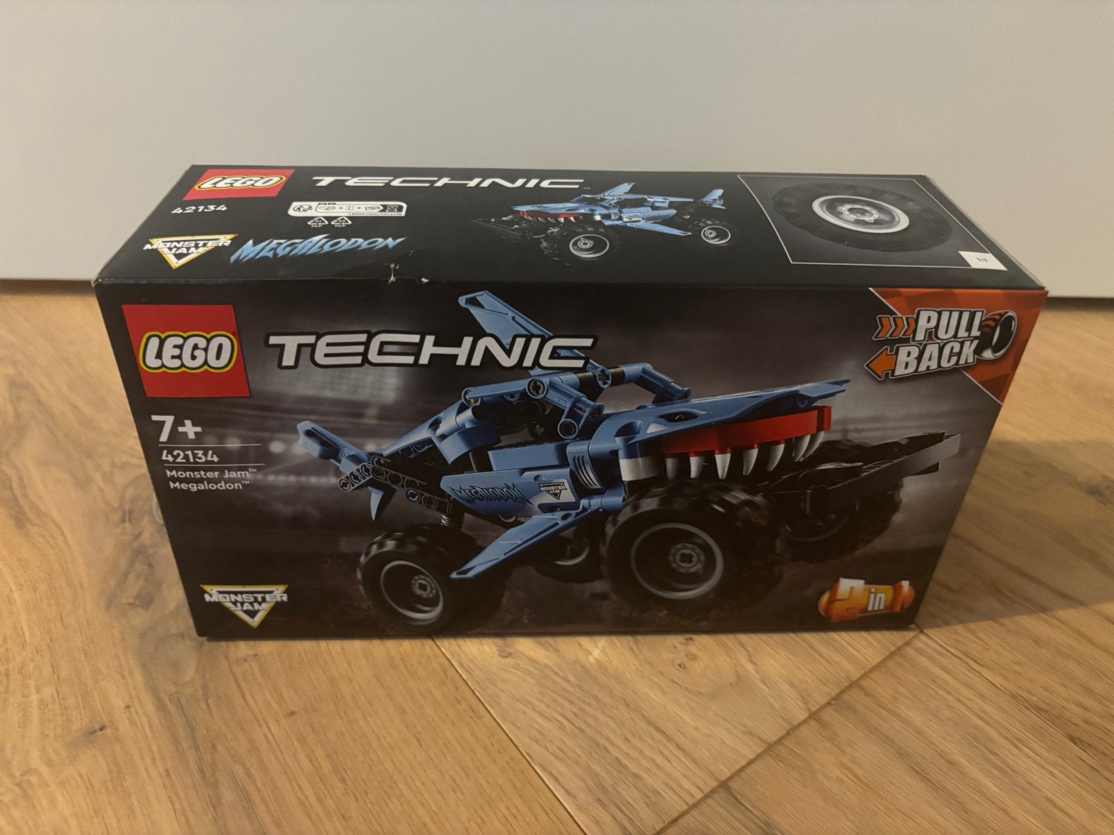 LEGO Technic 42134 Monster Jam Megalodon NIEUW, Lego, Nieuw, Ophalen of Verzenden, Complete set