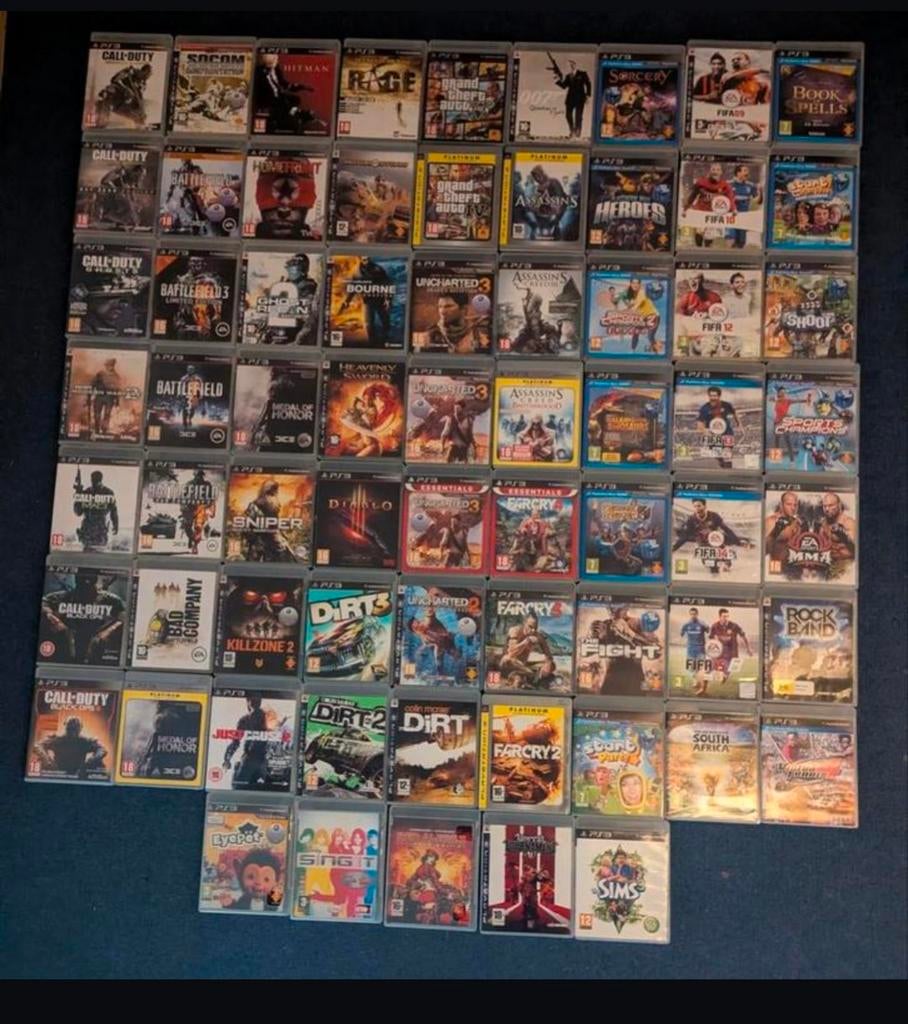 Jeux PlayStation 3 : 4 pour 10 euros - gratuits tous les 6, Enlèvement ou Envoi