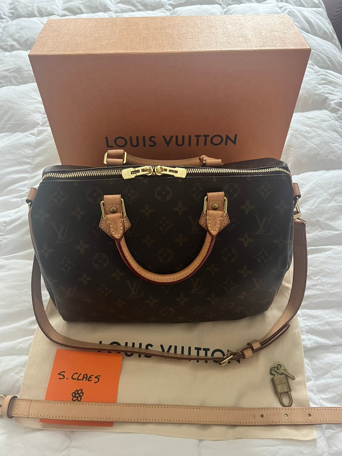 LV speedy 30 bandouliere, Enlèvement, Comme neuf