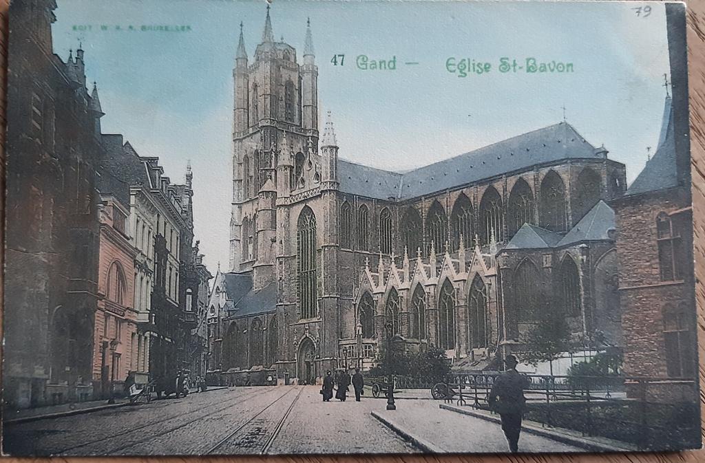 Cathédrale de GAND GENT Sint BAAFS, Envoi