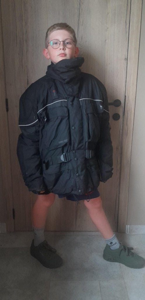 Veste moto, Enlèvement