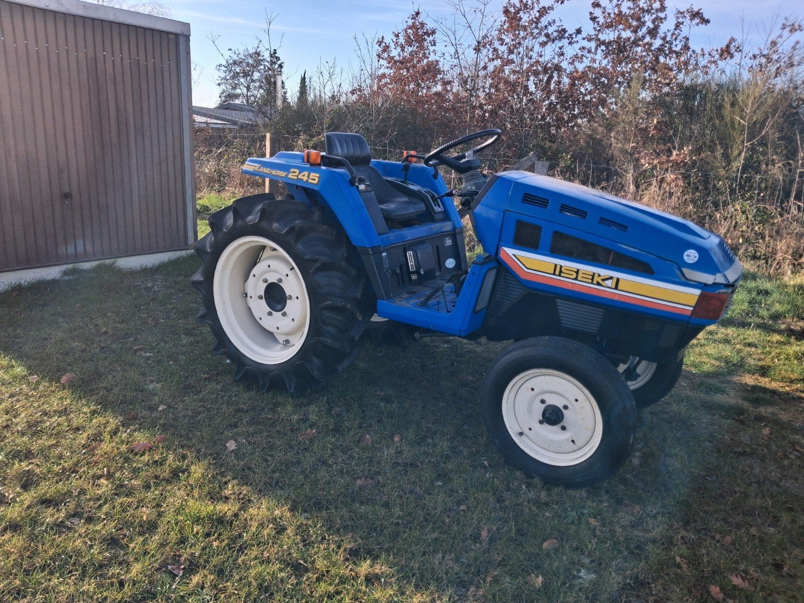 iseki landhope 245, Ophalen