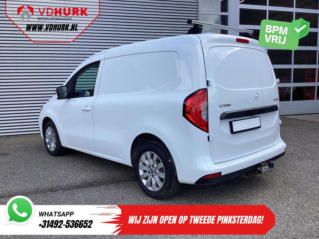 Mercedes-Benz Citan 112 CDI LED/ Stoelverw./ Carplay/ Airco/, Auto's, Electronic Stability Program (ESP), Wit, Mercedes-Benz, Bedrijf