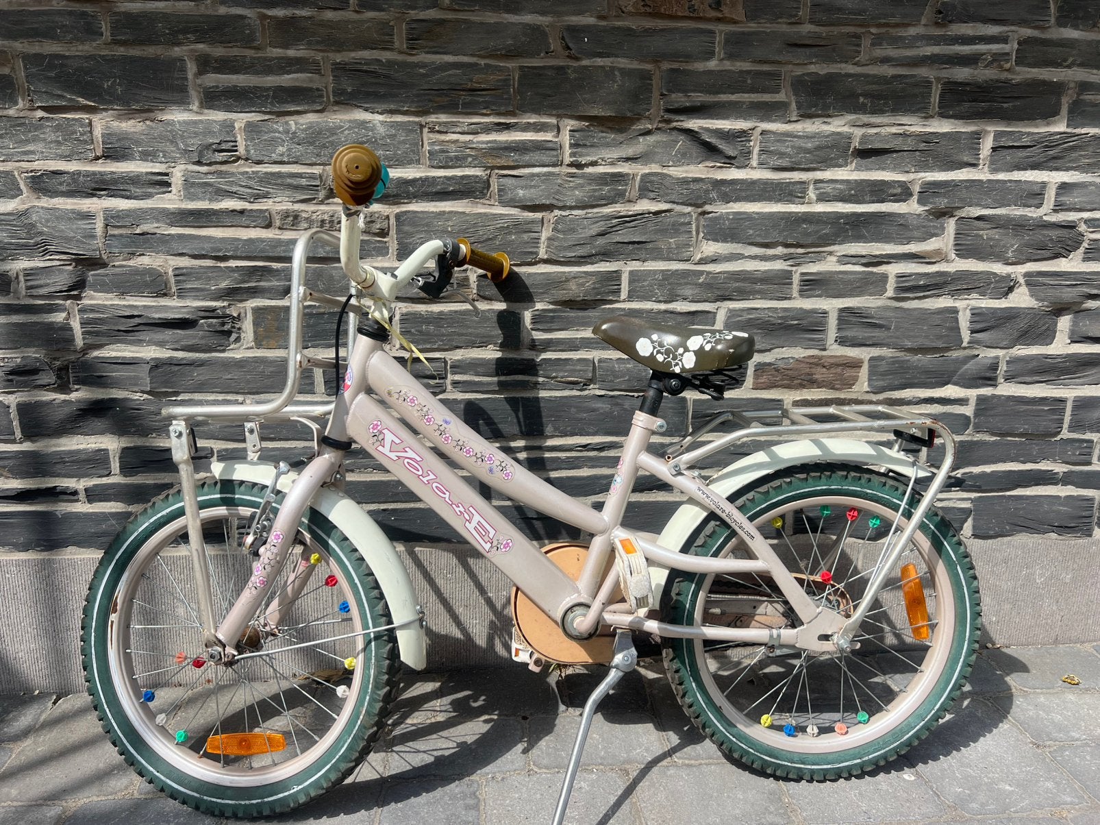Kinderfiets, Fietsen en Brommers, Ophalen, Gebruikt, Terugtraprem