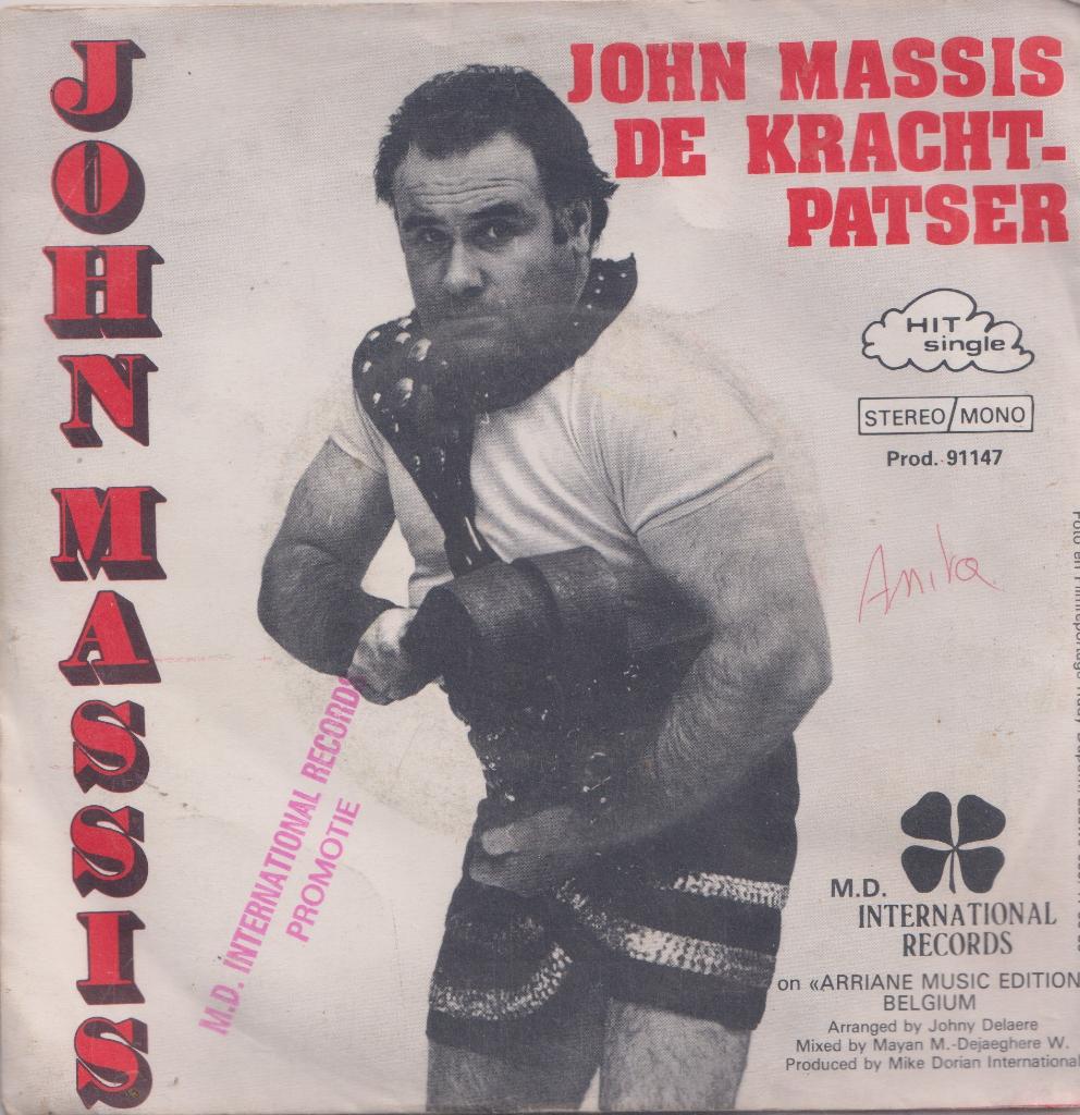 John Massis – De Krachtpatser - Single, Gebruikt, 7 inch, Single, Ophalen of Verzenden