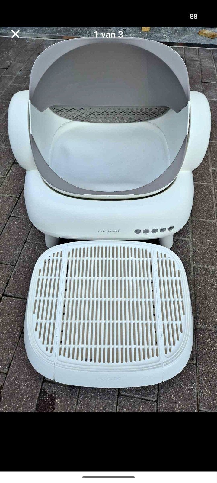 neakasa automatische kattenbak, Dieren en Toebehoren, Ophalen of Verzenden, Zelfreinigend, Zo goed als nieuw, Open