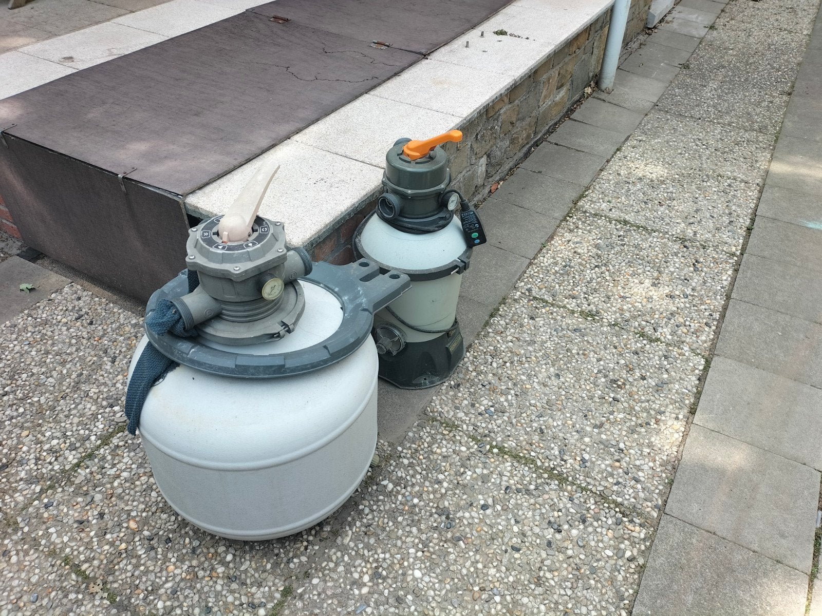 Zwembad filters, Tuin en Terras, Ophalen