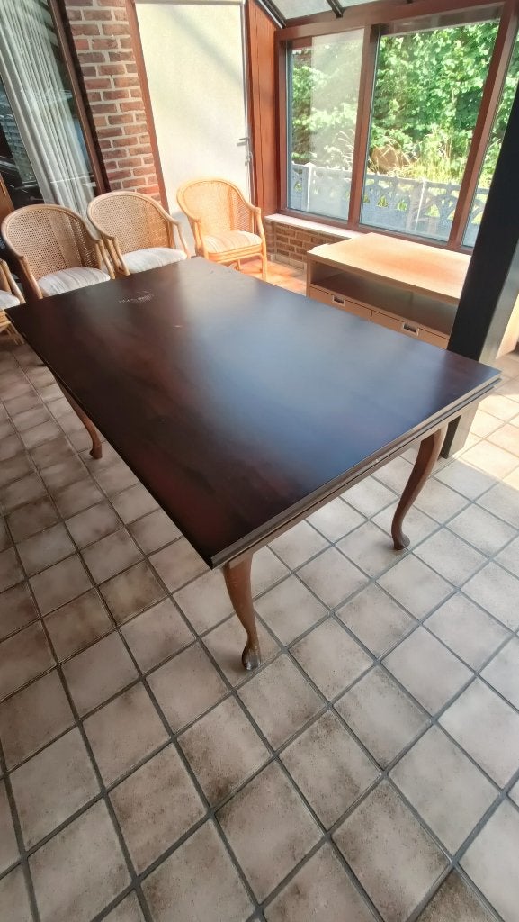 Vintage uitschuifbare eettafel, Ophalen