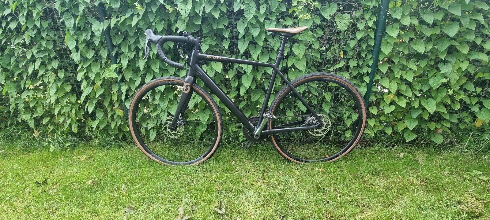 Mooie zwarte, Scott speedster gravel fiets. (28 inch), Fietsen en Brommers, Ophalen, 28 inch