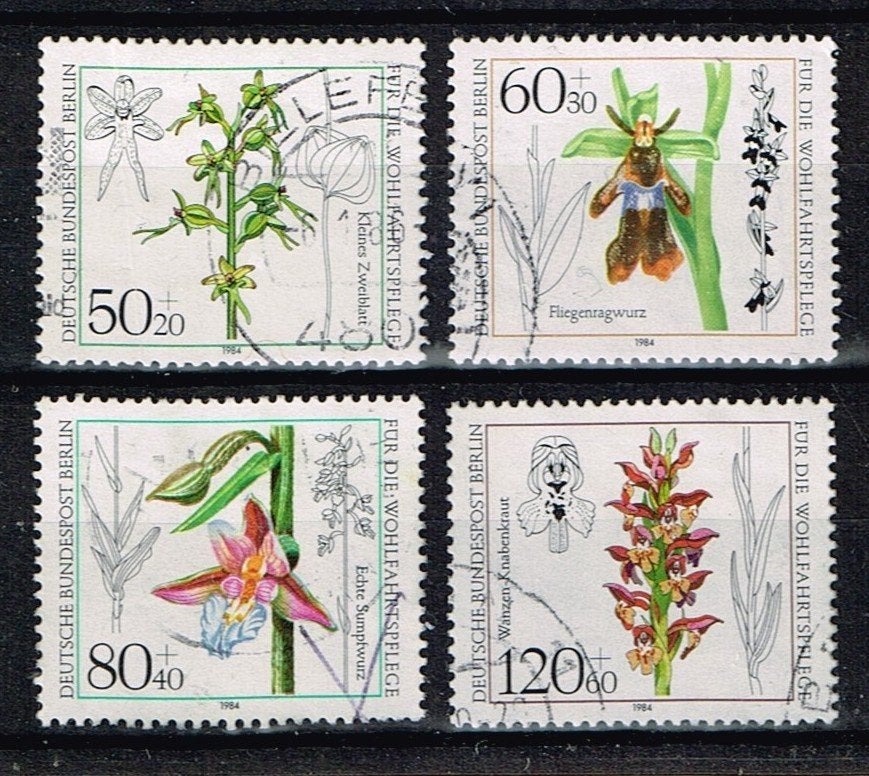 Postzegels uit Duitsland / Berlijn - K 6075 - orchideeen, Postzegels en Munten, Postzegels | Europa | Duitsland, Verzenden, BRD
