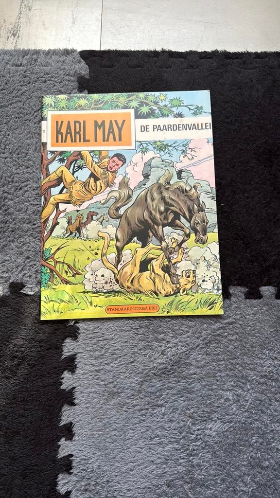Karl May De paardenvallei, Boeken, Stripverhalen, Eén stripboek, Ophalen, Zo goed als nieuw