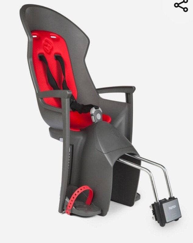 Porte bébé pour vélo Hamax, Vélos & Vélomoteurs, Repose-pieds, Comme neuf, Enlèvement, Hamax