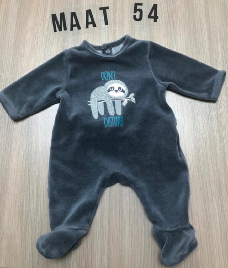 Pyjama La Redoute maat 54, veloers, Enfants & Bébés, Vêtements de bébé | Taille 56, Enlèvement ou Envoi, Comme neuf, Garçon, Vêtements de nuit ou Sous-vêtements