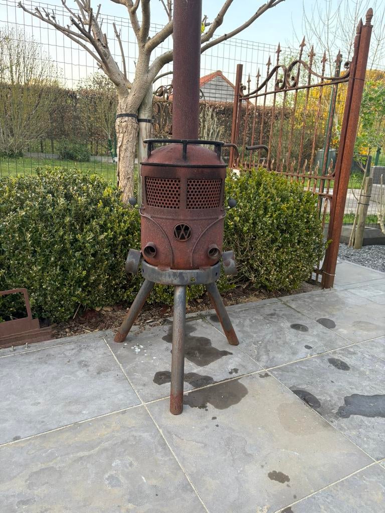 Sfeerhaard, Tuin en Terras, Ophalen, Zo goed als nieuw