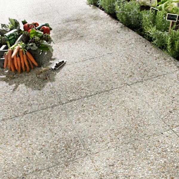 Dalle béton gravillonee pour terrasse, parterre…, Jardin & Terrasse, Béton, Enlèvement, Utilisé, Autres types