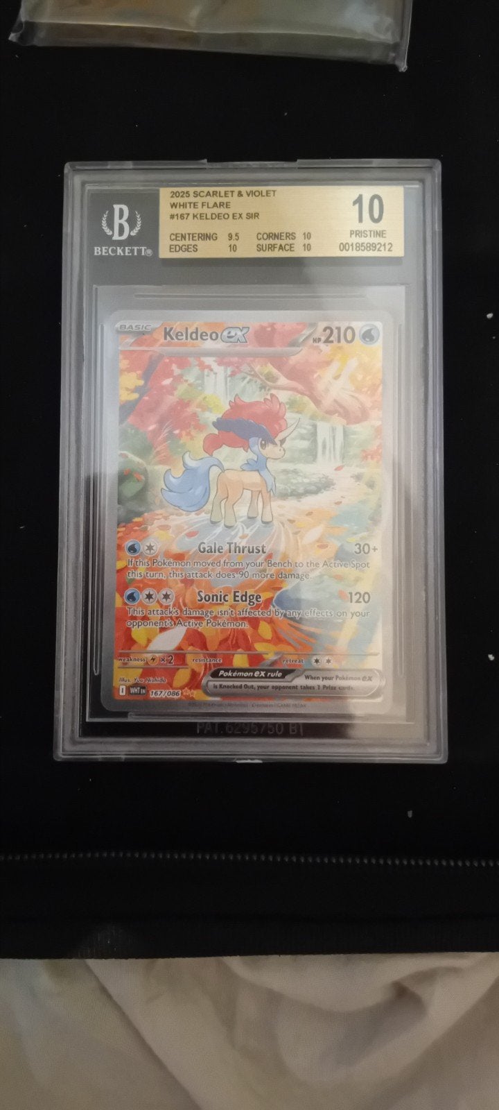 Keldeo ex sir beckett 10, Ophalen of Verzenden