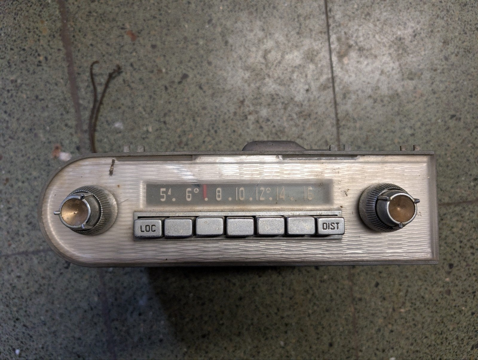 Mopar Model 922 Electro Touch-Tuner oldtimer radio, Ophalen, Gebruikt