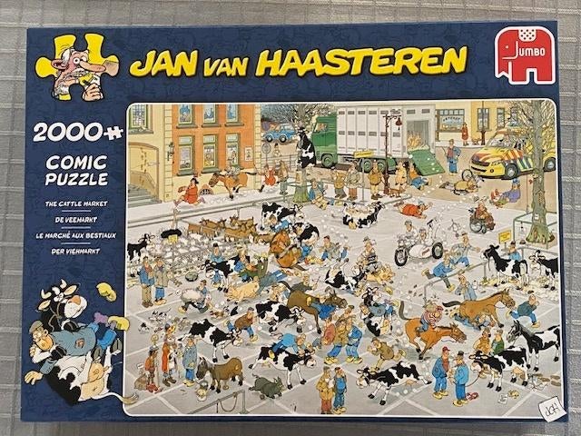 Van Haasteren : Le marché aux bestiaux (2000 pièces), Hobby & Loisirs créatifs, Enlèvement ou Envoi