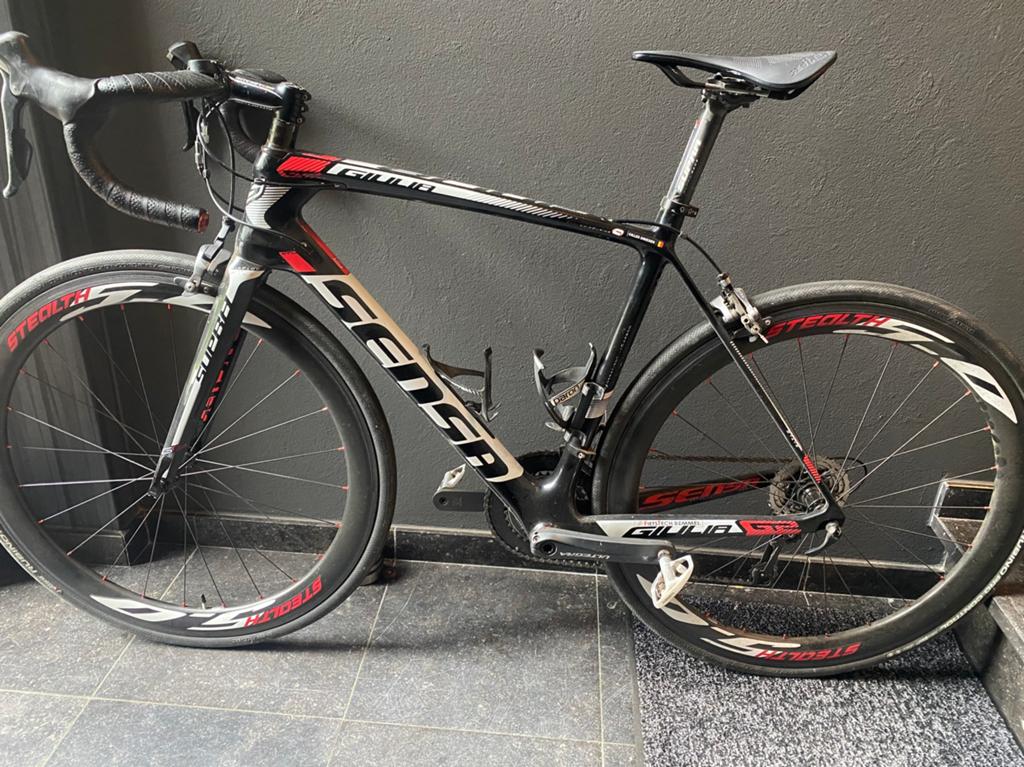 Sensa Giulia, Fietsen en Brommers, Ophalen, Zo goed als nieuw, Carbon