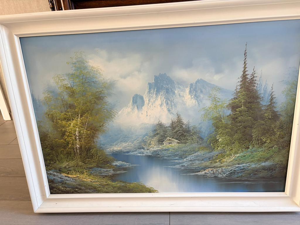 Mooi schilderij op doek, Antiek en Kunst, Ophalen