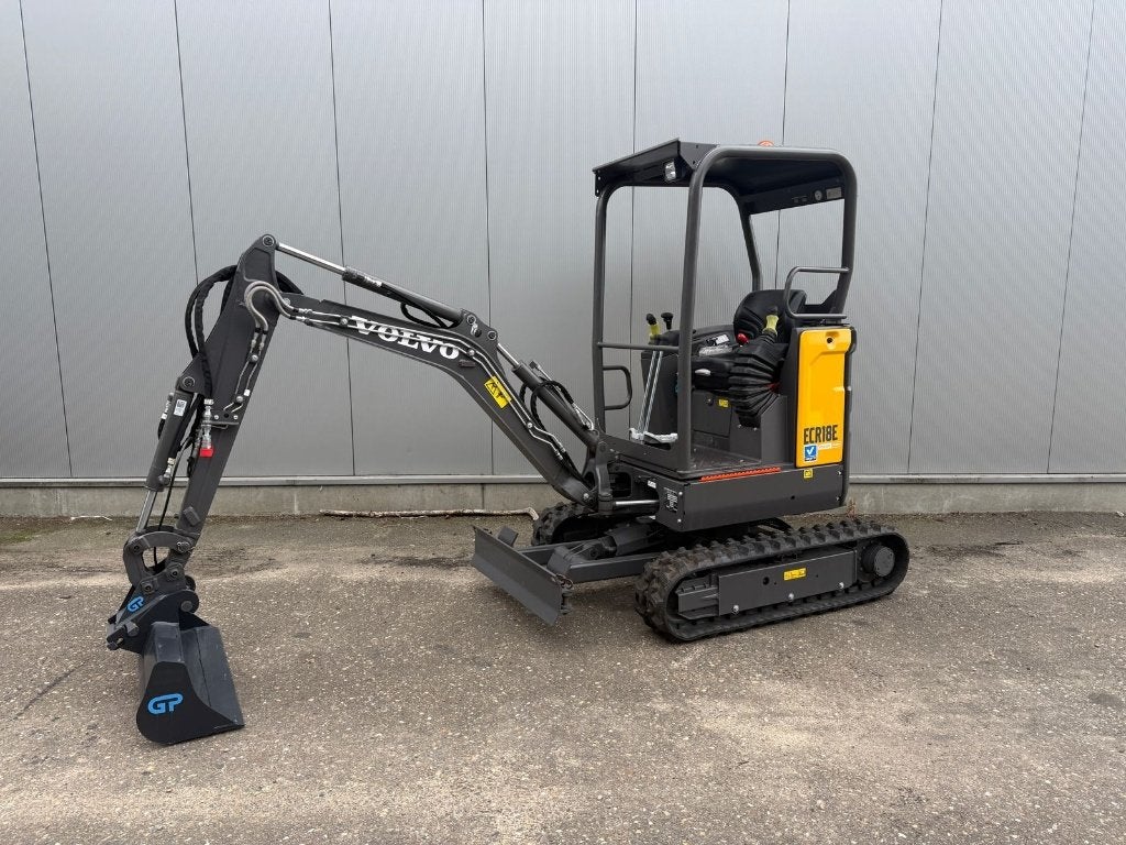 Volvo ecr18e minigraver - stockactie, Zakelijke goederen, Ophalen, Graafmachine