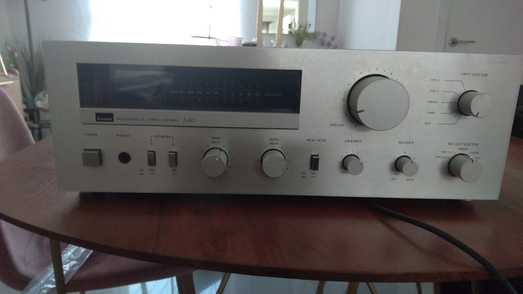 ampli, Autres marques, Moins de 60 watts, Enlèvement, Stéréo
