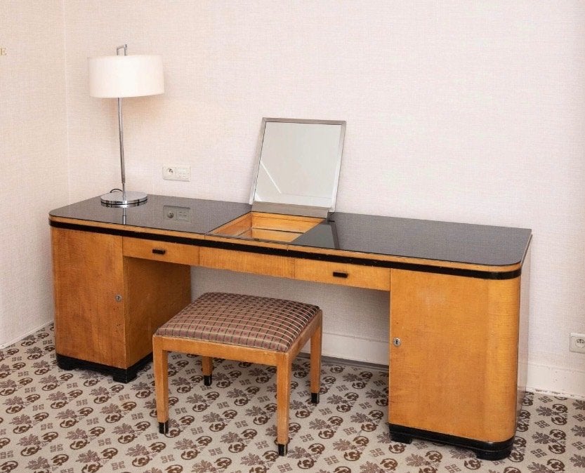 Bureau - coiffeuse art déco, Antiquités & Art, Enlèvement