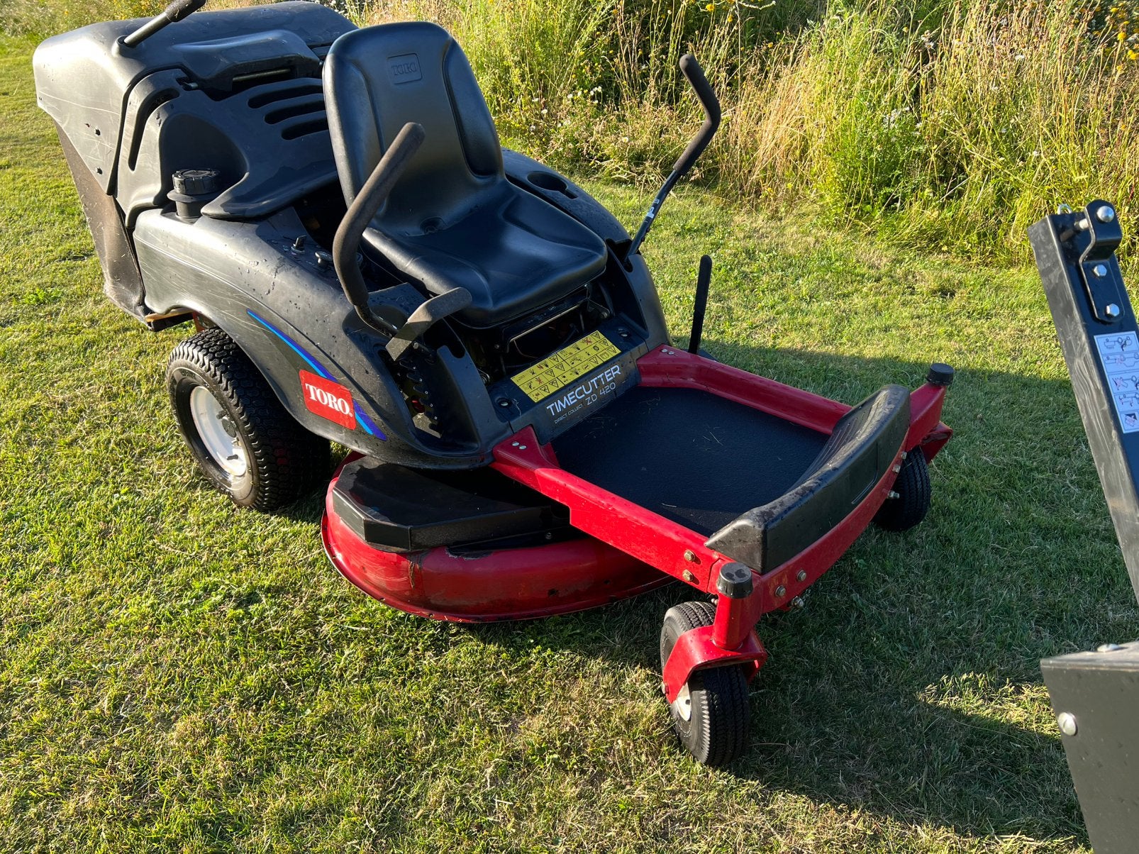 Toro Zeroturn grasmaaier ZD420 Kawasaki motor, Tuin en Terras, Zitmaaiers, Ophalen, Opvangbak, Gebruikt, Toro