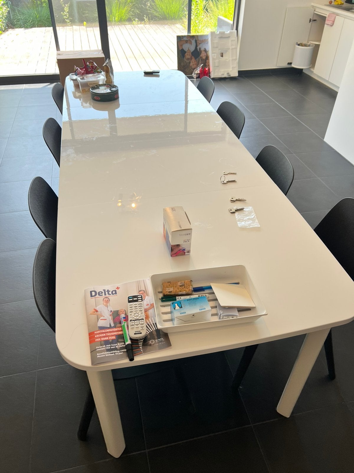 Strandtorp tafel Ikea, Huis en Inrichting, Ophalen, Zo goed als nieuw
