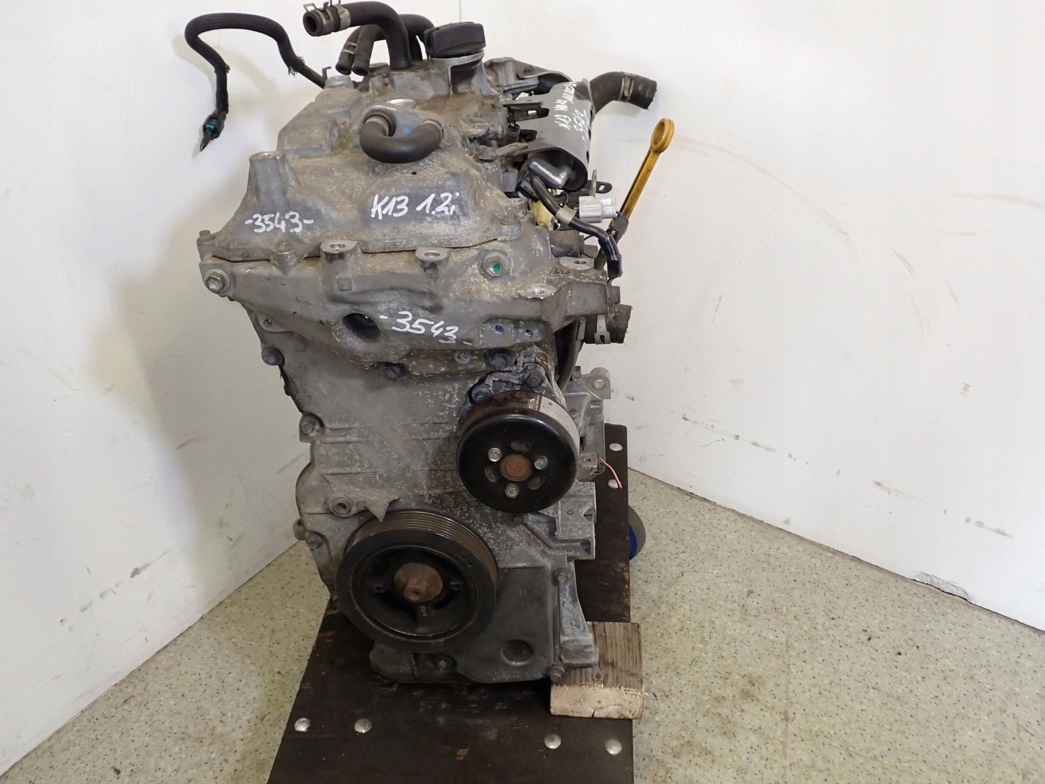 Moteur HR12DE Nu NISSAN MICRA, Verzenden, Gebruikt, Overige automerken